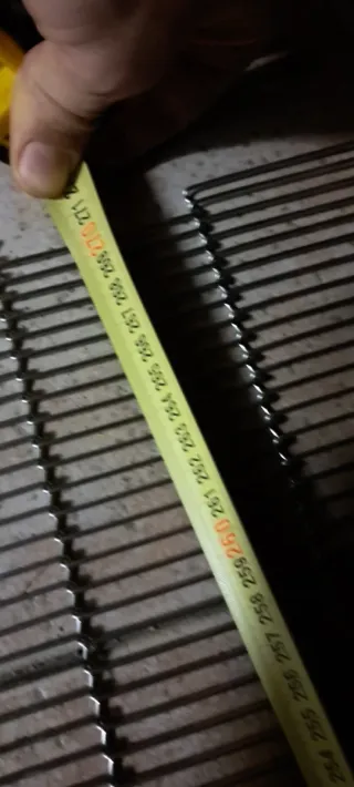 Malla transportadora inox alimentaria 270cm x 90cm