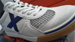 Zapatillas Munich G3 Blancas y Azules