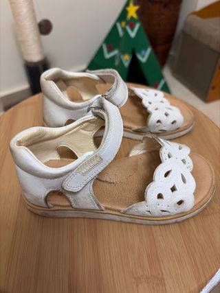 Sandalias Pablosky Niña Blancas, número 26