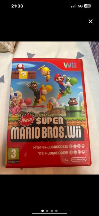 lote de juegos para Wii Nintendo