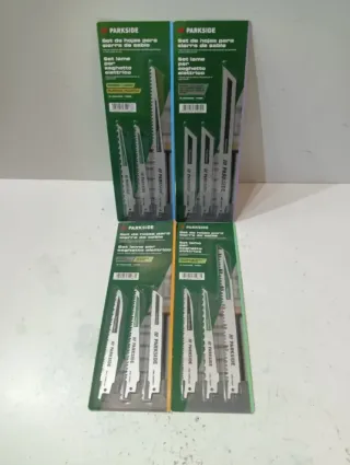 Set 12 Hojas Sierra Sable PARKSIDE