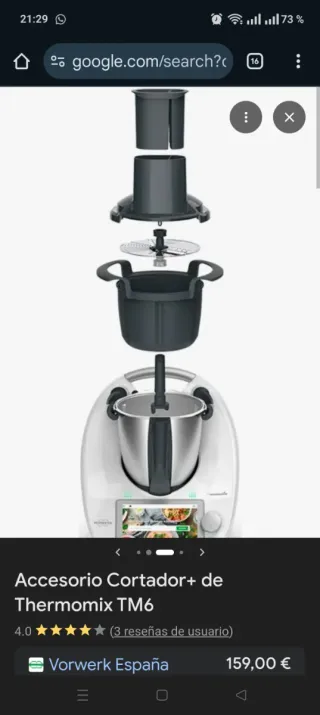 Cortador Thermomix VORWERK
