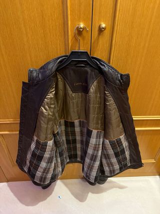 Cazadora de cuero Emidio Tucci marrón