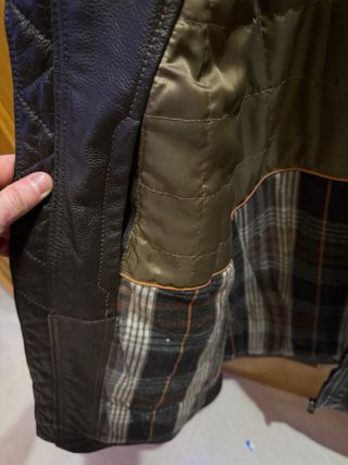 Cazadora de cuero Emidio Tucci marrón