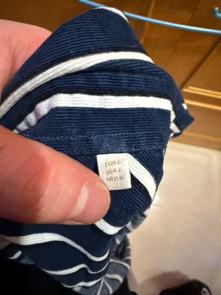 Camisa Emidio Tucci Rayas Azul y Blanco