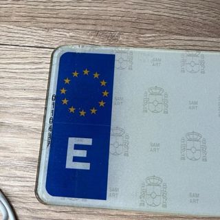 Matricula personalizada - Name IVÁN - Como nuevo