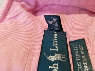 Camisa Polo Ralph Lauren Rosa Rayas