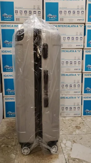 Maleta Paperblu 77cm 28 Plata Nueva