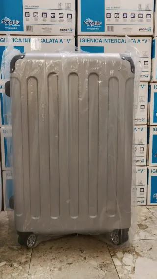 Maleta Paperblu 77cm 28 Plata Nueva