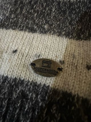 Jersey lana Scotch & Soda azul y blanco