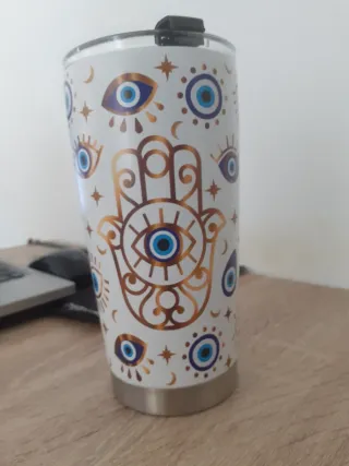 Termo Frío/Caliente Diseño Ojo Turco