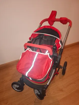 Carro de muñecas tipo Bugaboo