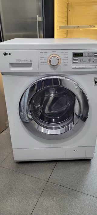 Lavadora LG DirectDrive 8kg