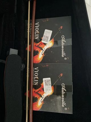 Violin Blanco 4/4  Ebano(Forenza)/Envio Gratuito