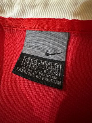 Polo Rugby Nike Gales Bordado Rojo