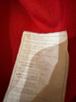 Polo Rugby Nike Gales Bordado Rojo