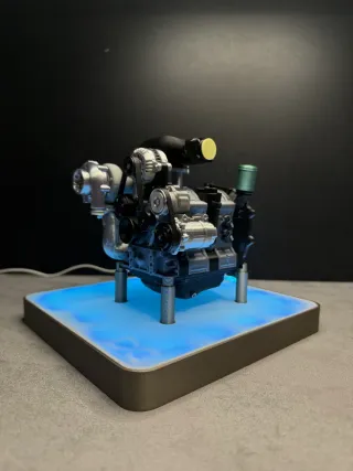 Miniatura Motor Mazda Rx7 - 13B