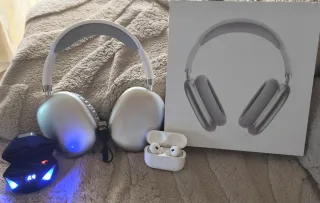 Cascos Inalámbricos Silver/White