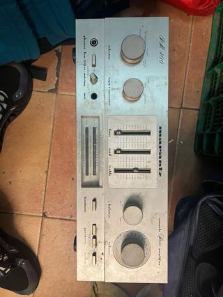 Marantz PM 400 Amplificador Estéreo Plata