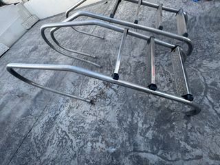 2 Escaleras Piscina Acero 4 y 3 Peldaños