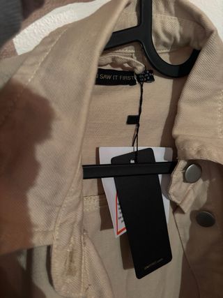 Camicia vestito over beige