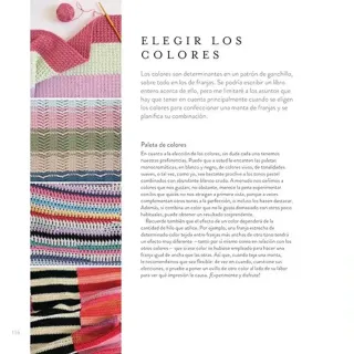 Mantas con franjas de ganchillo (crochet)