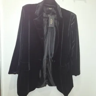 Traje Terciopelo Negro Boco Apparel T.U.