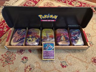 Pokemon Confezione 5 Mini Tin Prodigi di Kanto ITA