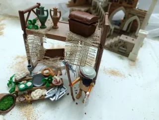 Puesto Mercado Playmobil