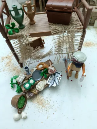 Puesto Mercado Playmobil