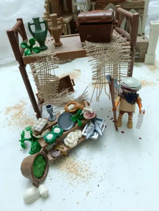 Puesto Mercado Playmobil