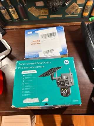 2 Cámaras PTZ Solares 4G