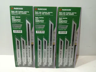 Lote Hojas Metal Sierra Sable PARKSIDE