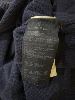 Jersey Tommy Hilfiger Bordado Azul Marino