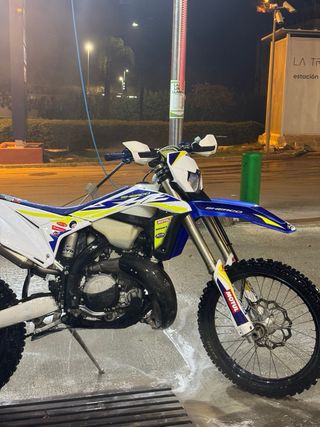 Sillón Moto Enduro Sherco Azul