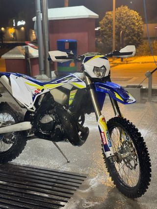 Sillón Moto Enduro Sherco Azul