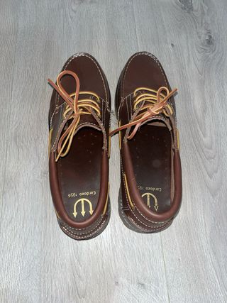 Zapatos náuticos Cardozo marrones sin usar