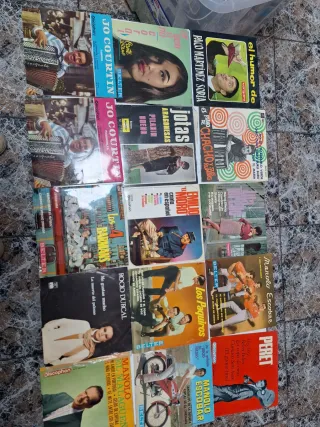 Discos de vinilo pequeños