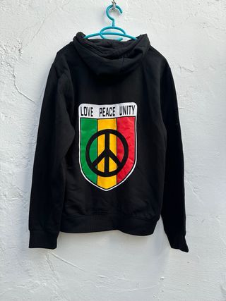 Sudadera Viña Rock Negra