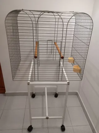 Jaula para loro, cotorra o ninfa