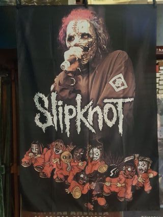 SLIPKNOT CAMISETAS S/-/L/XL + BANDERAS