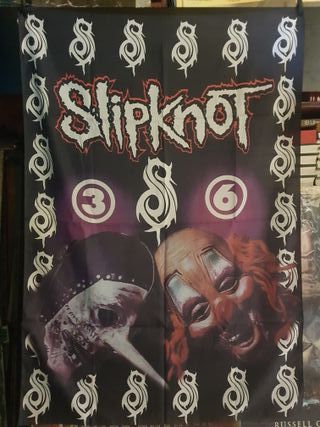 SLIPKNOT CAMISETAS S/-/L/XL + BANDERAS