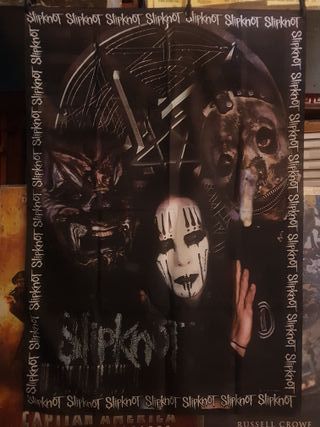 SLIPKNOT CAMISETAS S/-/L/XL + BANDERAS