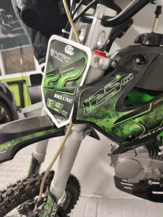 Moto Cross 125cc Nitro Deluxe Verde