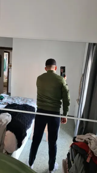 Chaqueta Bomber Alpha Industries Verde