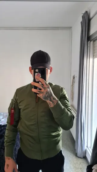 Chaqueta Bomber Alpha Industries Verde
