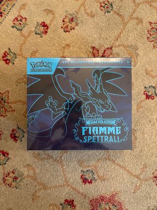 Pokémon ETB Fiamme Spettrali Sigillato ITA