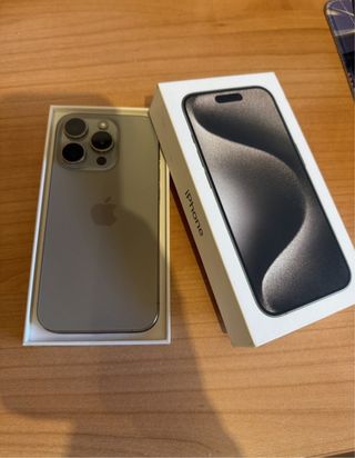 iPhone 15 Pro Grigio Titanio
