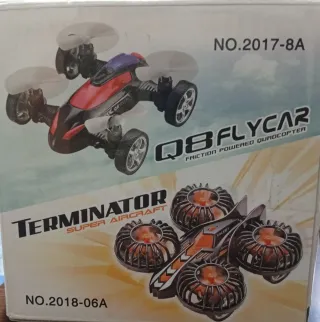 Coche de Inercia Terminator Super Aircraft