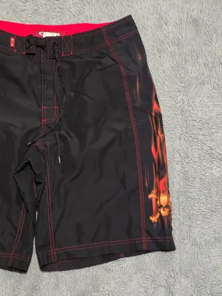Pantaloncini Oakley Vintage skull flame 34